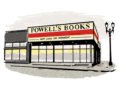 Powell's Books cityscape landscape oregon portland powells