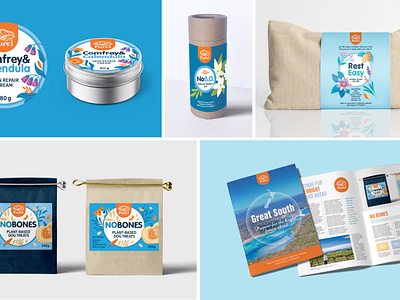 Purei - Natural Health-Based Products branding design illustration packaging vector