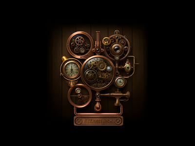 SteamPunk-Just-For-Fun-4 3d ai app art branding design discount logo pricing discount logos for sale discount pricing graphic design icon illustration logo logos minimalist typography ui vector