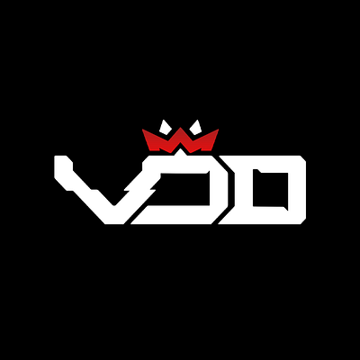 'VDO' + CROWN art branding daily design esports graphic design identity illustration logo logomark ui