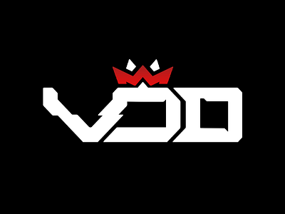 'VDO' + CROWN art branding daily design esports graphic design identity illustration logo logomark ui