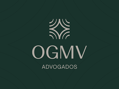 OGMV Advogados | Logotype brand brand design branding design graphic design illustration logo logotype visual identity