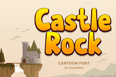 Castle Rock – Kids Font cartoon font children font cute font display font gaming font kids font