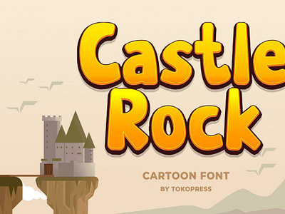 Castle Rock – Kids Font cartoon font children font cute font display font gaming font kids font