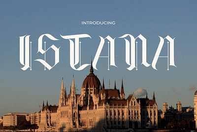 Istana Font – Embrace the Elegance of Royalty display font graffiti font handwriting handwriting font