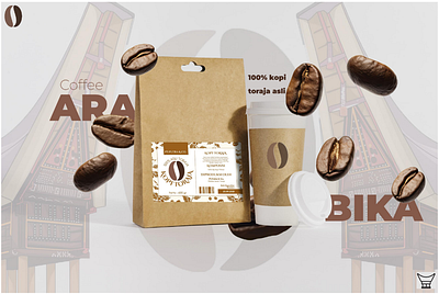 Kopi Toraja Photoshop branding graphic design logo