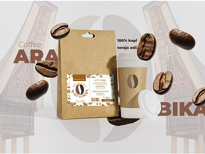 Kopi Toraja Photoshop branding graphic design logo