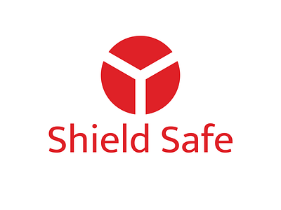 Shield Safe Logo Concept branding logo