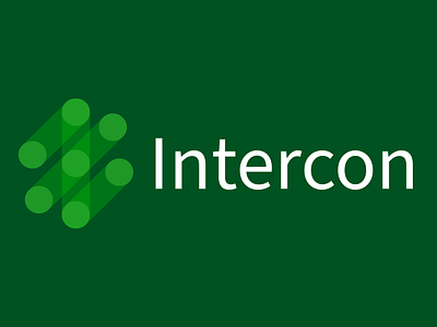 Intercon Logo Concept branding logo