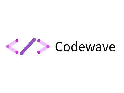 Codewave Logo Concept branding logo