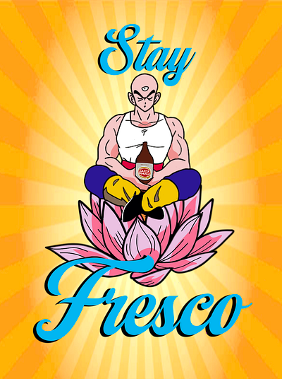 Stay Fresco 😌 design digitalart illustration logo procreate procreateart procreatedrawing sketching