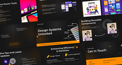 Design Systems Unlocked 2024 autolayouts color components design design system figma figma new instance learn learning typography updates