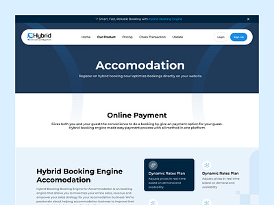 Booking Engine - Hybrid Booking accomodation activities booking engine design fastboat landing page neo newest nikita payment solution ui ux website website design