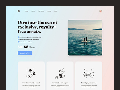 Daily UI — 003 Landing Page daily daily 100 daily 100 challenge daily challenge daily ui 003 daily ui challenge daily ui landing page daily ui landing page 003 dailyui dailyuichallenge gradient home page homepage inspiration landing landing page landingpage ui web design website