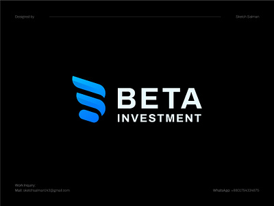 Beta Investment Logo Design | Modern Finance Branding Concept banking and finance logo beta investment logo finance icon logo finance industry design finance logo financial growth logo financial success logo inancial services branding investment branding investment company logo investment firm branding letter b logo logo concept logo design inspiration minimalist finance logo modern logo design professional logo startup investment logo upward growth logo wealth management logo