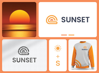 Sunset logo brand identity brand identity branding creative sun logo logo design logo maker s sun logo sun sun logo maker sunset sunset logo