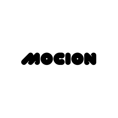 Mocion logo logo modern shop