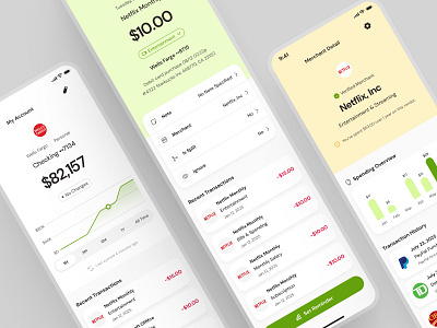 finpal: AI Finance Assistant App - Account & Transaction UIUX ai finance app ai finance assistant ai finance companion bank account bank account ui banking app checking account ui clean figma ui kit finance finance app finance ui finance ui kit green minimal modern soft transaction transaction ui wallet app