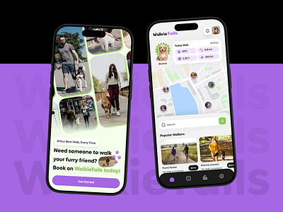 Pet Care Mobile App Design animal app design app development branding graphic design health tracking illustration minimal mobile app mobile ui online shop pet care pet health petcare app ui uiux user experience veteri