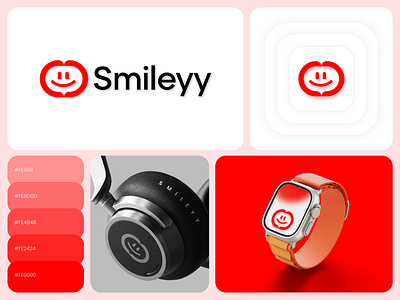 Smileyy Visual Design abstract logo ap icon app icon brand identity branding creative logo logo design smile smileyy branding