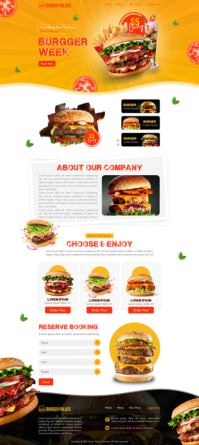 Website Ui Template (Burger Bliss) burger shop website burger website template creativetemplates customizable website digitalmenu editable website template fast food website food delivery template food menu design foodbusiness gourmet burger template mobile friendly template modern food template online ordering system responsive web design responsivedesign restaurant landing page restaurant template restaurantwebsite uiux burger design