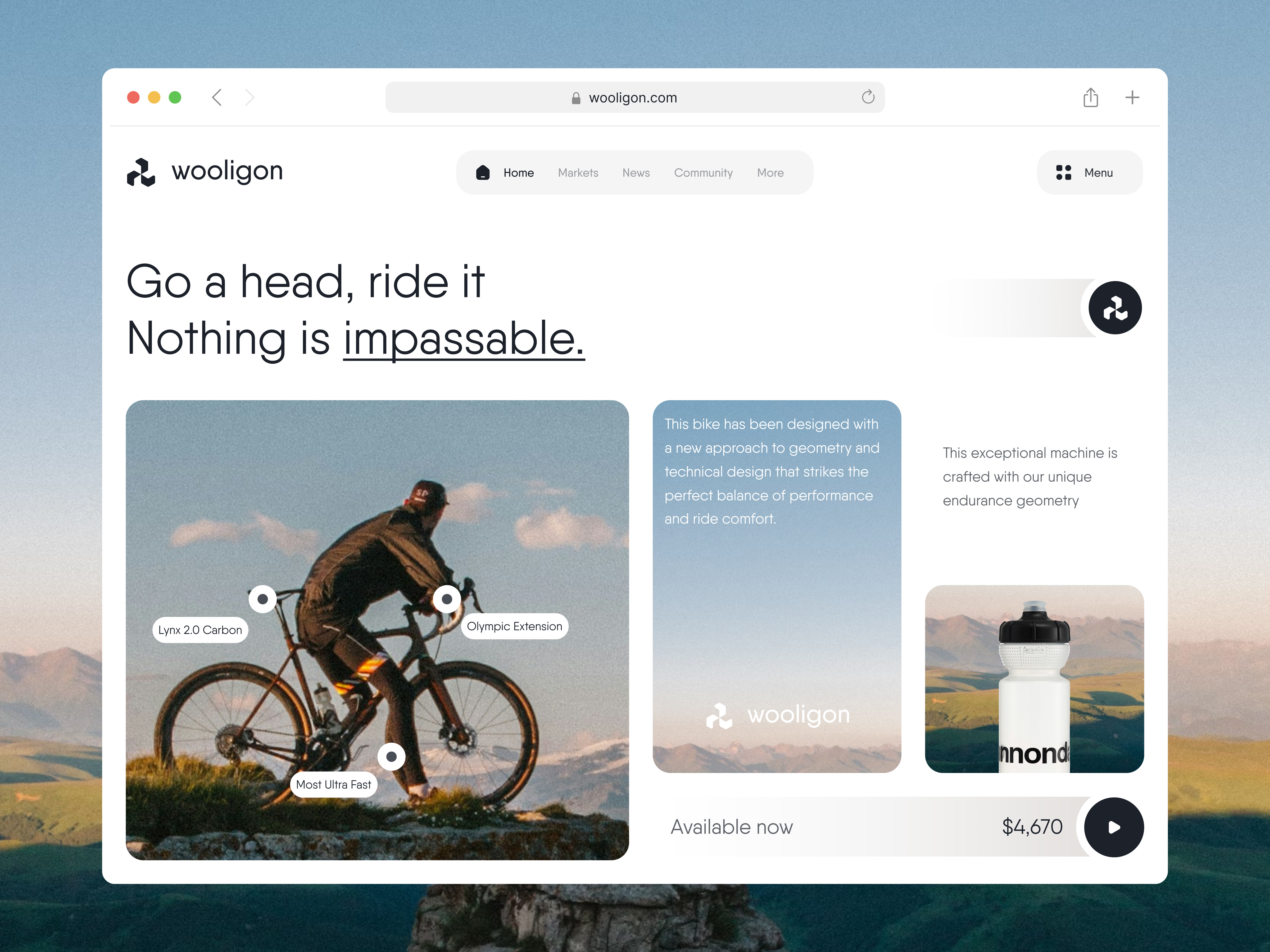 Example of Modern UI Design For Saas
