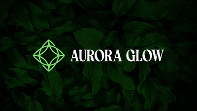 Aurora Glow Visual Identity aurora brand logo branding branding design design glow graphic design icon illustration letter a logo logo design skincare star typography ui ux vector visual identity