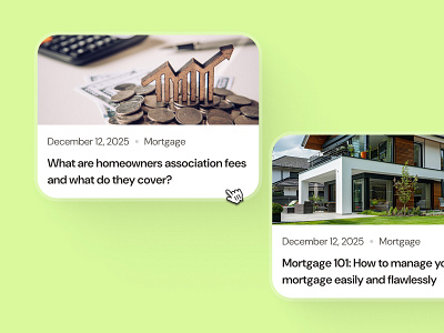 finpal: AI Finance Assistant App - Blog & News Card UIUX ai finance app ai finance assistant ai finance companion article card article detail banking app blog blog card clean finance finance design system finance ui finance ui kit fintech app green minimal modern news card resources simple