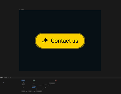 Button microinteraction test animation branding button component framer rive ui ux motion webflow