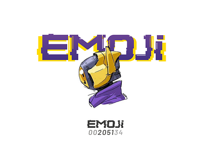 Emoji Comics Character Logo graphic design illustration logo typography