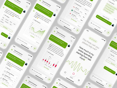 finpal: AI Finance Assistant App - Smart Financial Companion UI ai finance app ai finance assistant ai finance companion chat ui clean figma ui kit finance app finance assistant finance assistant app finance companion finance companion app finance ui finance ui kit line chart minimal modern recording ui simple virtual finance voice ui