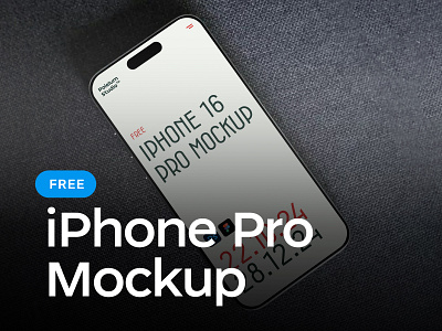 Free iPhone 16 Pro on Sofa Mockup app app design apple device branding design device mockups figma mockups free download iphone 16 mockup iphone 16 pro iphone mockup iphone pro mockups logo psd mockups template ui ux webdesign