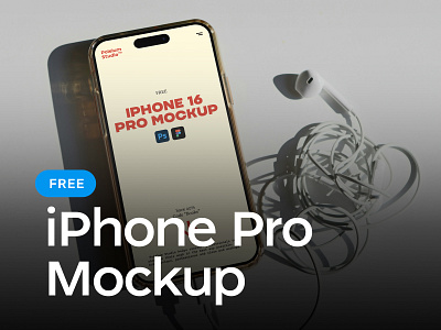 Free Laying iPhone 16 Pro Mockup app app design apple device branding design device mockups figma mockups free download graphic design iphone 16 mockup iphone 16 pro iphone mockup iphone pro mockups logo psd mockups template ui ux webdesign