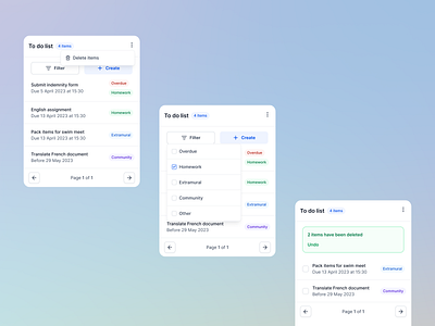 To do list widget card clean ui figma tags text text box to do to do list ui design