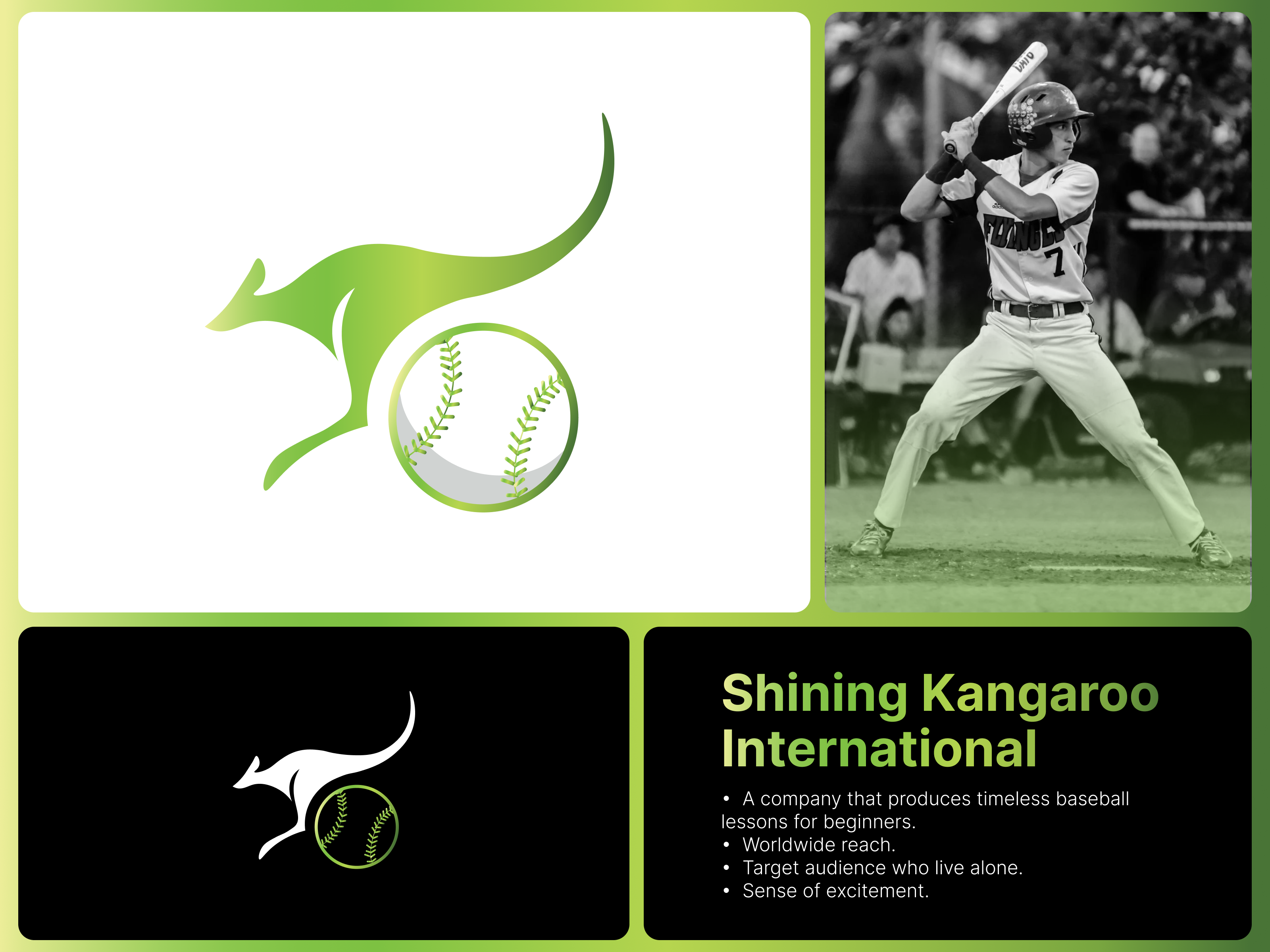 Logo Design for Shining Kangaroo International. abstract logo branding design graphic design illustration illustrator indesign logo logo design vector