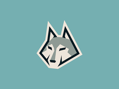 Husky Sticker illustration vector