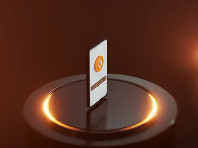 Connecté 3d animation motion graphics