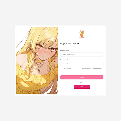 Hype4 UI #3 anime login modern sign up ui