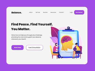 Landing page. Daily UI challenge 003 daily ui landing page ui uiux