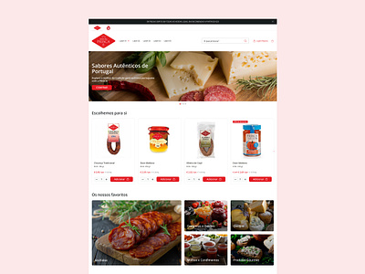 Prisca - UX/UI Design food website gourmet food homepage layout design prisca supermarket website ui design uxui design website