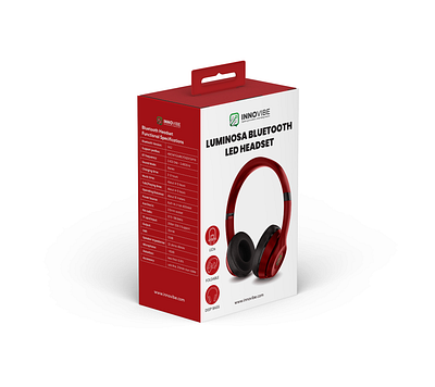 Headphone I Packaging Design bluetooth headphone branding consumer electronics design inspiration gamer graphic design headphonedesign headphones led headphone life style tech music lover packagingdesign productpackaging tech packaging