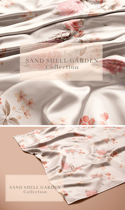 Shell Garden Collection Design fashion fashion design textile design