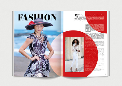 Fashion Magazine Design (Print Design) branding graphic design