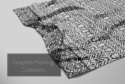 Graphite Morning Collection Design design fashion textiles