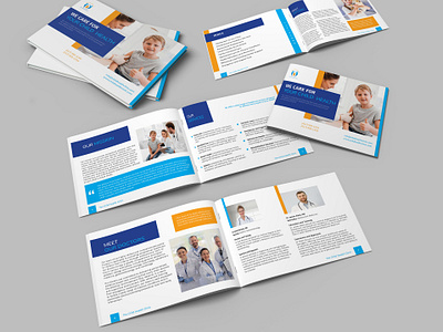 Child Health Brochure Design (Print Design) branding brochure graphic design layout design print