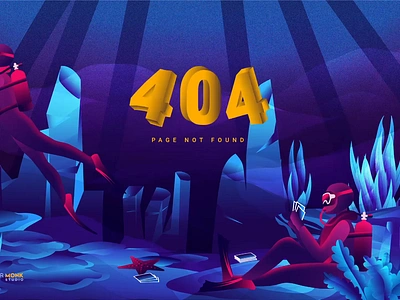 404 Page not 404 error animation 404 error illustration 404 page animation after effects animated 404 page broken link illustration cartoon 404 error creative 404 design deep sea error page vector funny 404 illustration missing page design ocean animation page not found vector scuba diving under water animation vector illustration web error animation website error illustration website illustration