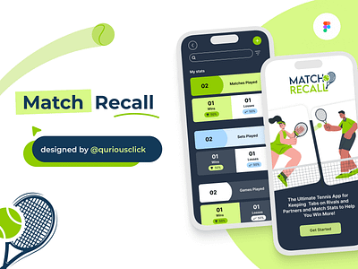 Streamlining Tennis Data with a Web App datatrackingapp figma performanceanalysis playermanagement sportsdataapp sportstech tennisapp uiinspiration uxforsports webappdesign webdevelopment