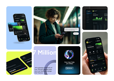 AI-Powered Fintech App UI/UX Design | Nexfin ai ai powered ai powered fintech ai powered mobile app design dashboard design finance finance mobile design financial management financial management app financial management mobile app fintech fintech app uiux design fintech mobile app fintech mobile app design mobile app uiux design uiux uxui