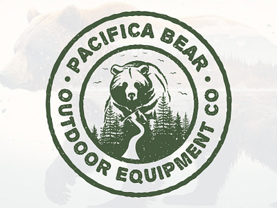 1, 2 or 3? Final Logo for Pacifica Bear adventure adventure logo adventure outdoor badge logo bear bear logo brand designer branding graphic design graphic designer logo designer logo ideas logo maker logo vintage outdoor outdoors logo vintage logo wildlife wildlife logo