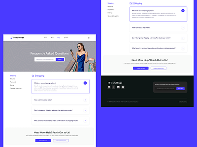 FAQ Page Design challenge design dribbble faq faq page design figma frequently asked questions mobile view responsive design ui ui design ui kit uiux user interface ux visual hierarchy web design